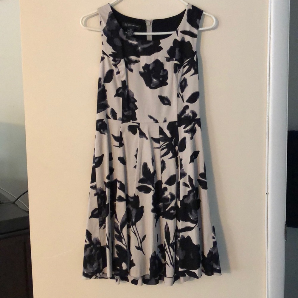 Patterned business dress from Macy’s